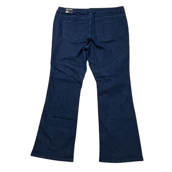 Lane Bryan Mid-Rise Essential Denim Jeans - size 24 LONG NWT - Picture 5 of 10